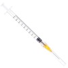 1ml Syringes with Needles 25G 5/8 inch, Lab Sample Injection