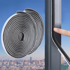 66 Feet Brush Weather Stripping,Door Brush Seal Strip,Door Soundproofing Strip,Window Noise Blocker,Self Adhesive Draft Blocker,Dust Stopper Winter,Grey,0.2 in Brush x 0.4 in Backing