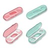 Travel Dental Floss Case with Toothpick, 10 Floss Picks Per