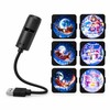 Christmas LED Projector Light – Adjustable Santa Claus and Christmas