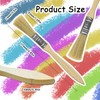 PDKKFF 40PCS 1/2 inch Paint Brush Set, Chip Paint Brushes,
