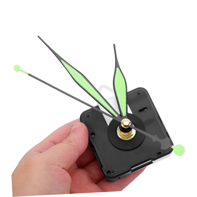 SEWACC 6sets Silent Quartz Clock Mechanism Replacement Kit with Long