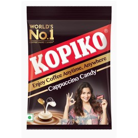 Kopiko World's No1 Coffee Candy, Delicious Cappuccino Flavour, Pack of 300g (85 pieces)