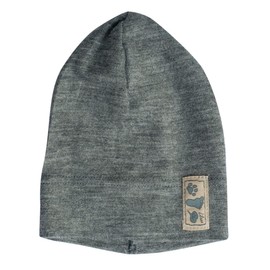 Lilano, Children's / Baby Beanie Hat, 70% Wool (kbT), 30% Silk, 210 g/m², gray