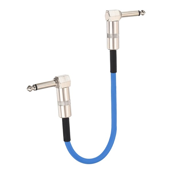 MECCANIXITY 1 Pcs Guitar Patch Cables 16 Inch Pedal Board