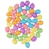 Quickdraw 50 Mini Colourful Glitter Foam Easter Eggs Decorating Bonnets