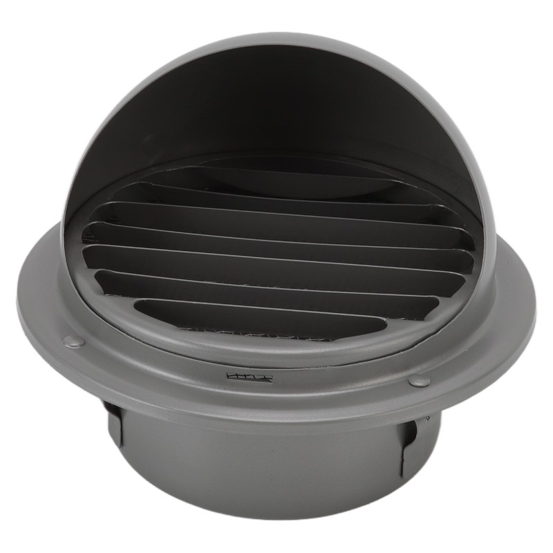 Stainless Steel Round Air Vent Louvered Cover Waterproof Windproof External