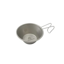 LALPHA Titanium Mini Shera Cup, 5.3 fl oz (150 ml), Made by Tsubame Sanjo