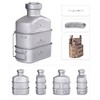 Boundless Voyage Ti2049C Titanium Military Canteen, Titanium Canteen, Hango Soldier