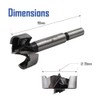 Faithfull FAIFOR30 Forstner Bit for Hardwood, Softwood, Drilling, Boring, Straight,