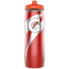 Gatorade Botella aislante para apretar, color rojo, 30 onzas