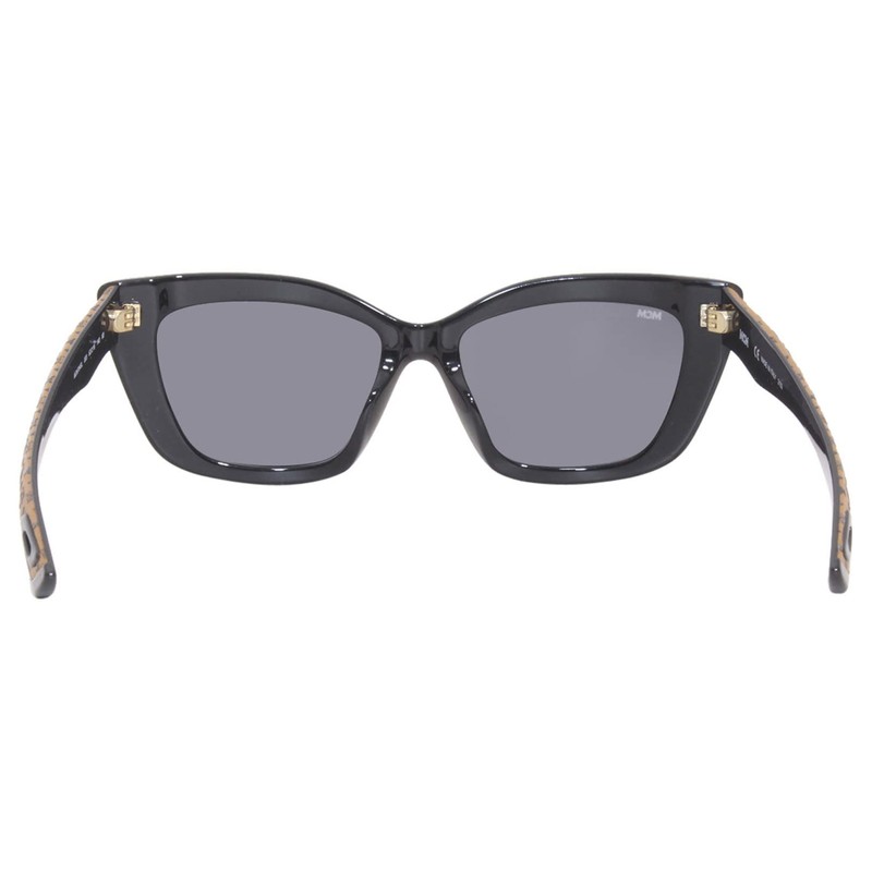 MCM Cat Eye Sunglasses MCM704SL 003 Black/Cognac Visetos 52mm