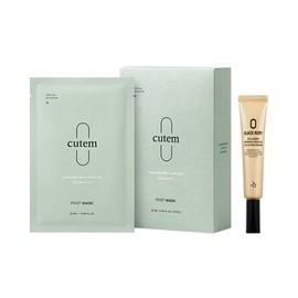 Q-Tem Post Mask Set 25ml 10ea + Black Ruby Collagen Eye Cream 30ml22122502587805 / 큐템 포스트 마스크 세트 25ml 10ea + 블랙루비 콜라겐 아이크림 30ml22122502587805