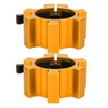 2Pcs Aluminium Alloy Safe Lock Collars Clamp Buckle Weightlifting Barbell