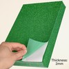SALEMAR Green Glitter EVA Foam Sheets, Self-Adhesive Sparkle Craft Foam