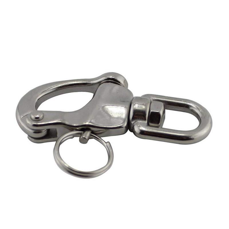 Swivel Eye Snap Shackle for Boat Rigging Sailing Boat Marine