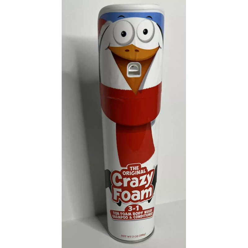 Crazy Foam The Original Crazy Foam 3-in-1 Body Wash, Shampoo,