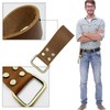 Tape Measure Holder with Leather Belt Clip - Heavy Duty