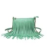 Solene Fringe Crossbody Shoulder Bag with Strap, Tassel Messenger bag,