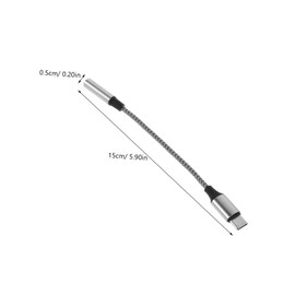 Levemolo USB c to Female Audio Adapter for Headphones and Microphone Type c to Aux Converter Compatibility for Phones Tablets and Laptops