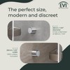 Wall Mounted Doorstop | 1.1'' X 1.1'' | Adhesive or