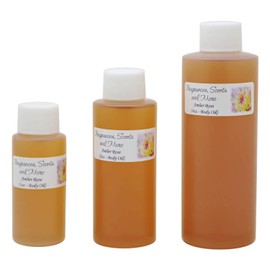 Amber Rose Perfume/Body Oil (7 Sizes) - (4oz Plastic Bottle (120ml))