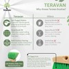 Teravan Green Flow Through Brush Head, Extra Soft Bristle Brush