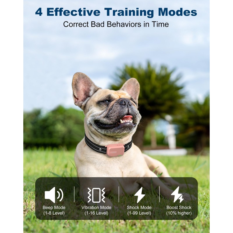 Jugbow Dog Shock Collar - 4200FT Dog Training Collar with