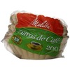 Melitta 8-12 Cup Basket Coffee Filters, Natural Brown, 200 Count