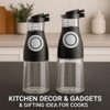 Belwares Oil and Vinegar Dispenser Set with Measuring Cup -