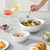 MALACASA 2 Tier Chip and Dip Serving Set with Metal