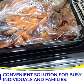 20pk Slow Cooker Liners Disposable Cooking Bags BPA Free for Oval or Round Pot -slow cooker Liner- no mess -easy & clean cookiing