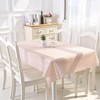Aisszhao 137 * 180cm Wipe Clean PVC Tablecloth,Rectangular Large Easy