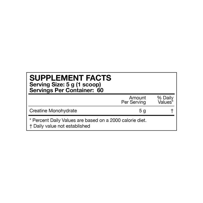 머슬팜 모노 크레아틴 300g (60회분) Micronized MusclePharm Mono Creatine 300g