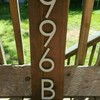5 Inch Modern Plastic House Numbers and Letters with hardware