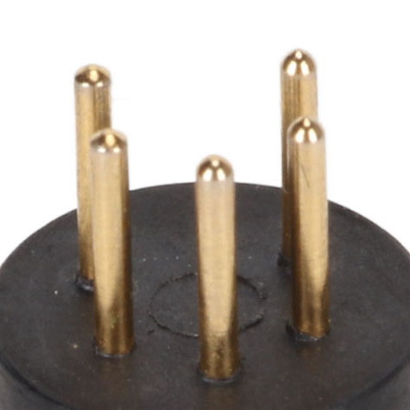 Vinyl Turntable 5 Pin DIN Gold Plated Male Plug Tonearm