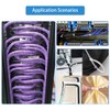 Aroono 8 inch Zip Ties 0.14" Width, 250 PCS Wire