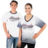 Simapak Mens Baseball Pinstripe Fans Athletic City Raglan T-Shirts -