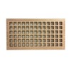 Cape Cod Air Grilles, 6" x 12" Red Oak Hardwood