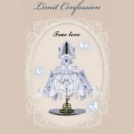 Doyomtoy Lolita Wedding Construction Toys, Metal Puzzle Sets, Craft Toys, Lovers, Gifts, Decorations, Collectibles