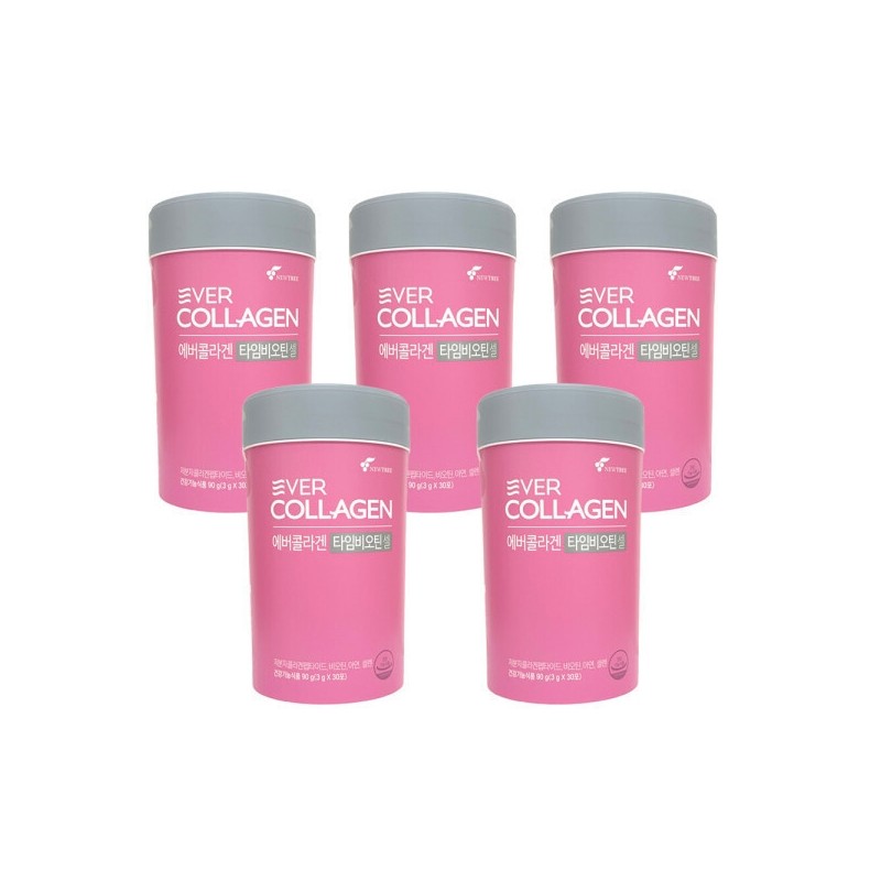 Ever Collagen Time Biotin Cell 3g x 30 Packets (5