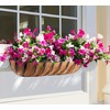 Y&M 2pcs 24 Inch Window Deck with Coco Liner, 24"