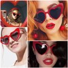 RUNHUIS Cute Love Heart Sunglasses for Women Girls Fashion Cat
