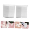 WOONEKY Eyelash Glue Cleansing Pads Essential Nail Art Cleaning Cotton
