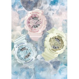 G-Shock GMA-S110ST-2AJF Women's Wristwatch, Made with Biomass Plastic, Blue, blue