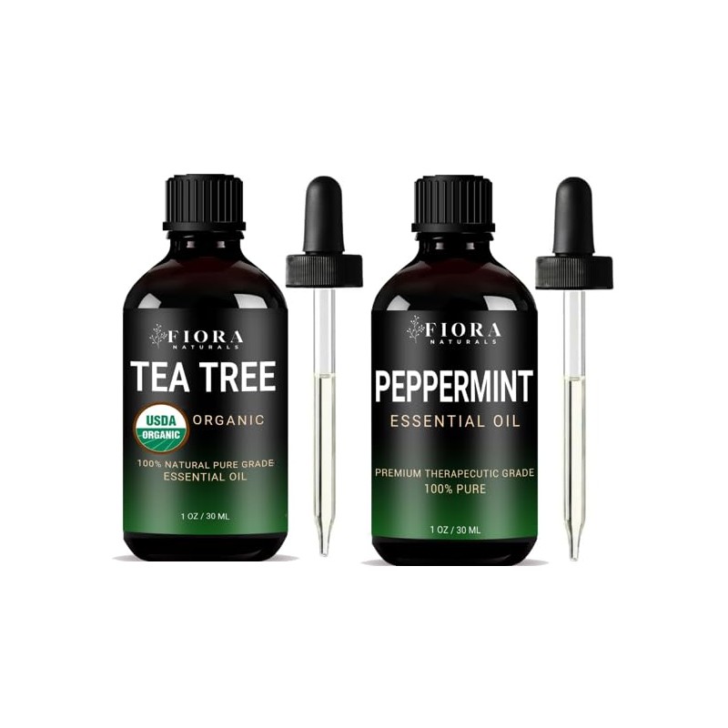 Fiora Naturals Fiora Naturals Tea Tree Oil & Peppermint Oil