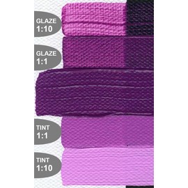 2 Oz Heavy Body Acrylic Color Paints Color: Medium Violet