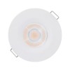 UKEW 6W LED Recessed Ceiling Downlight - White 600 Lumens