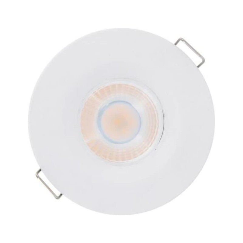 UKEW 6W LED Recessed Ceiling Downlight - White 600 Lumens