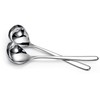 IMEEA 8-inch Mini Ladle Deep Soup Spoon SUS304 Stainless Steel